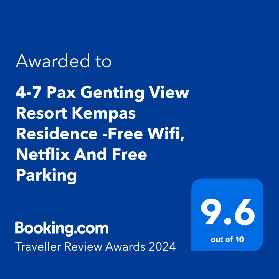 4-7 Pax Genting View Resort Kempas Residence -Free Wifi, Netflix And Free Parking Genting Highlands Exterior photo